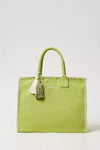 TWINSET | Borsa shopper in canvas con ricamo