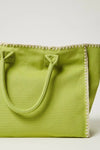 TWINSET | Borsa shopper in canvas con ricamo