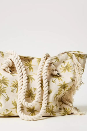 TWINSET | Borsa shopper in canvas stampato