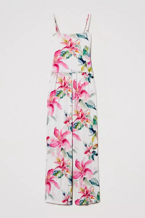 TWINSET | Tuta-pantaloni con stampa a fiori
