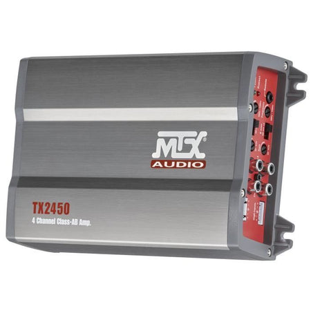 Amplificatore - MTX AUDIO - Classe AB a 4 canali 4x50Wrms - 40 o 4x75Wrms - 20 con filtro attivo variabile