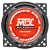 Altoparlanti coassiali MTX TX440C a 2 vie - 10 cm - 60 W.