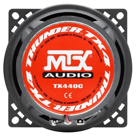Altoparlanti coassiali MTX TX440C a 2 vie - 10 cm - 60 W.