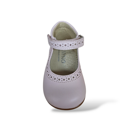 Ballerine Bambina PANYNO Rosa Pelle con Fibbia – Scarpe Primi Passi e Cerimonia Eleganti