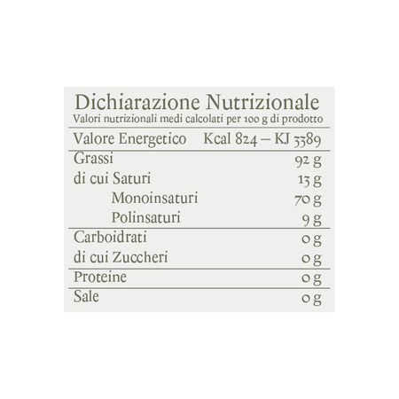 OLIO EVO VERDOLI' 0,50cl