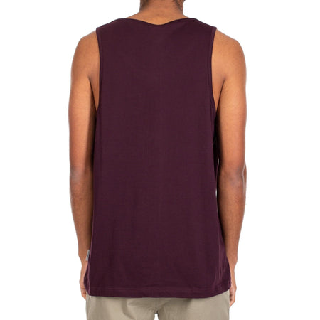 Tank Top Iriedaily Mini Flag aubergine
