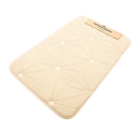 Tappeto da Bagno antiscivolo in Memory Foam assorbente 45 x 75 cm