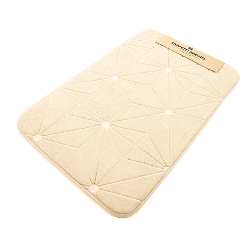 Tappeto da Bagno antiscivolo in Memory Foam assorbente 45 x 75 cm