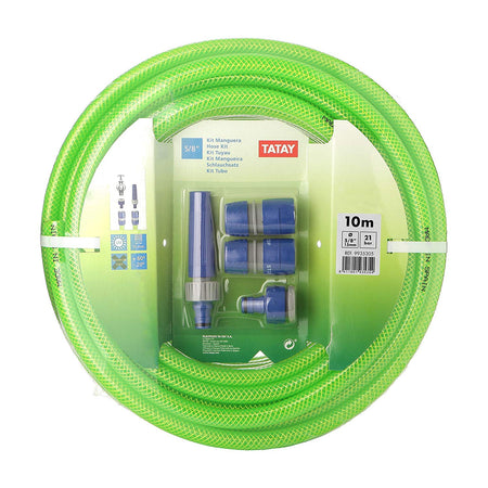 TATAY - KIT TUBO IRRIGAZIONE VERDE 15mm. 5/8" - 10mt