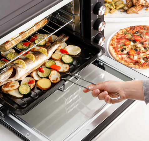 Taurus horizon 45 forno elettrico ventilato 45 litri, 2000w, 230c, con timer