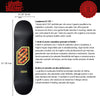 Tavola Skateboard Deck Ghettoblaster Pregripped Flame Yellow 8.125