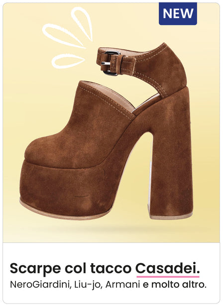 Scarpe col tacco