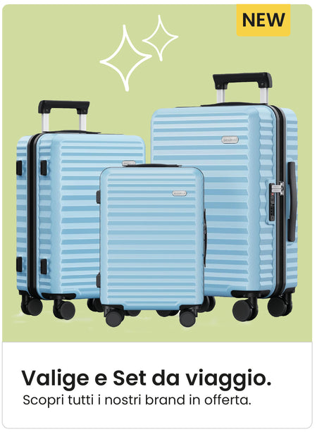 Valigie borse e accessori da viaggio