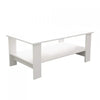 Tavolino da Salotto Moderno in Legno 100x41 H55cm