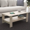 Tavolino da Salotto Moderno in Legno 100x41 H55cm