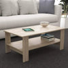 Tavolino da Salotto Moderno in Legno 100x41 H55cm