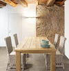 Tavolo Bounty fisso in legno di Teak Riciclato da giardino 240 x 100 cm