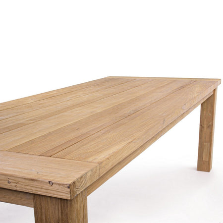 Tavolo "Bounty" fisso in legno di Teak Riciclato da giardino 240 x 100 cm