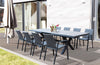 Tavolo allungabile Zante in alluminio e Gres porcellanato per esterno 205\260 x 105 cm