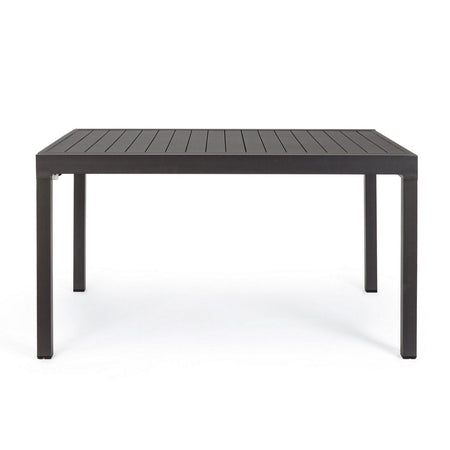 Tavolo allungabile "Samoa" in alluminio dogato da esterno per giardino e veranda