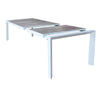 Tavolo allungabile Bahamas in alluminio e Gres porcellanato per esterno 175\235x100