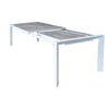 Tavolo allungabile Bahamas in alluminio e Gres porcellanato per esterno 175\235x100