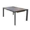 Tavolo allungabile Bahamas in alluminio e Gres porcellanato per esterno 175\235x100