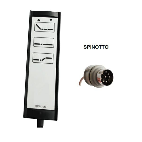 Telecomando per letto 6 tasti 02071002