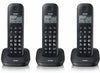 Telefono Cordless Brondi Gala Trio Nero