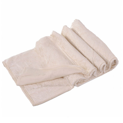 Rotolo in velluto tappeto natalizio sotto albero, base per natività e Tovaglia 150 x 300 cm