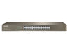 Tenda SWITCH BUSINESS TEG1024G - IEEE 802.3uxab- 24xSelf Adj RG45 Gigabit- Capacità 48Gbps- Protez fulm 6KV su ogni porta