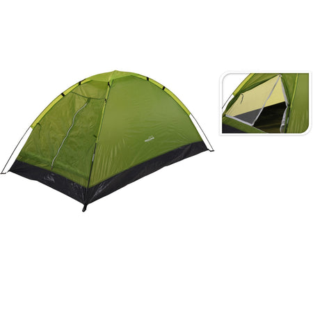 Tenda da campeggio per escursioni 2 posti impermeabile con zanzariera
