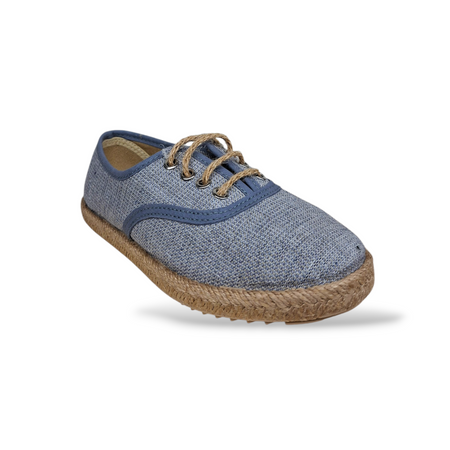 Sneakers Bambino Jeans Beige VUL-LADI con Laccio Corda – Scarpe Casual Eleganti Scuola Taglie 22-37