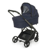 FOPPAPEDRETTI Sistema Combinato TicToc i-Size colore Navy - trio full - navicella, passeggino, ovetto seggiolino auto, base Elevo