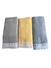 Set Asciugamani 3+3 Alexander Tuscany Home Colors  Spugna di Cotone