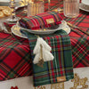 THUN® Set 2 Strofinacci + Tag 50x70 cm Thunland Tartan Red/Green 2510S15
