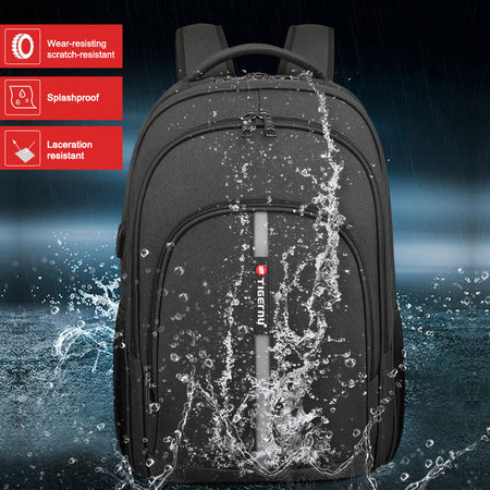 Tigernu zaino impermeabile nero T-B3893 Zaini Tigernu