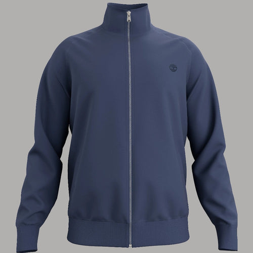 Timberland Felpa Uomo con Zip e Logo Ricamato Exeter River