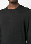 calvin klein MAGLIONE SUPERIOR WOOL CREW NECK SWEATER da uomo