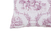 Set Copripiumino federe parure Copripiumino Stampa Digitale 100% Cotone, Made in Italy TOILE DE JOUY BORGOGNA