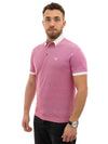 CANALI Polo Canali rosa manica corta da uomo