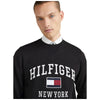 Tommy Hilfiger felpa uomo Modern Varsity nera