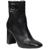 Tommy Hilfiger stivaletti neri punta quadrata Stivaletti Tommy Hilfiger
