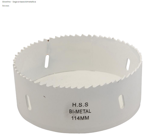 Fresa / Sega a tazza Silverline bimetallica multimateriale Silverline