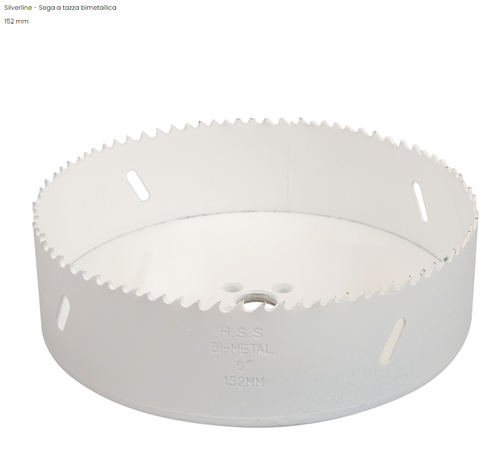 Fresa / Sega a tazza Silverline bimetallica multimateriale Silverline