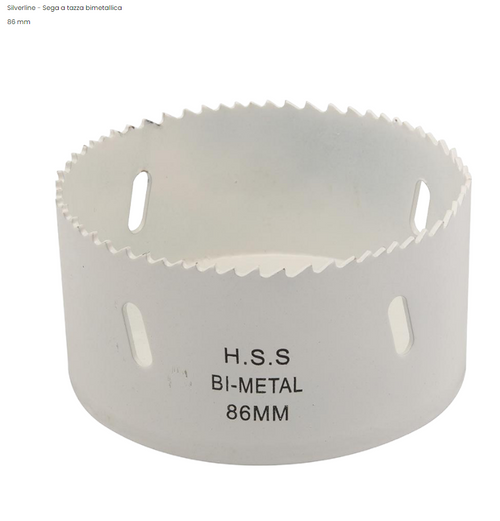 Fresa / Sega a tazza Silverline bimetallica multimateriale Silverline