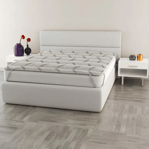 Topper Coprimaterasso Trapuntato Antiacaro - Varie Dimensioni - Passarelli Biancheria