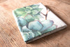 Tovaglia in misto lino stampato morbida resistente elegante made in italy SUCCULENTE