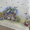 Tovaglia in Gobelin di Cotone Easter Village - Dimensioni Varie - Passarelli Biancheria