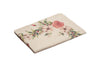 Set di 2 tovagliette americane colazione coppia tovagliette 35 X 50 CM in misto lino stampa floreale fiori  morbide resistenti eleganti made in italy FIOR DI COTONE